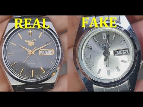 how to spot fake seiko watch|counterfeit seiko watches.